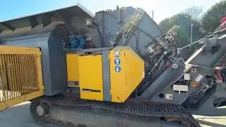 Rubble Master RM80GO Impact Crusher With After Screen and Recirc Conveyor