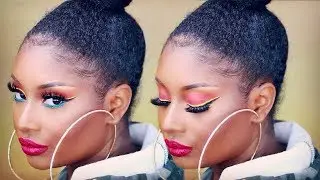 Get Ready with Me | Tropical Vibes (Summer 2018 Look) | Makeupd0ll