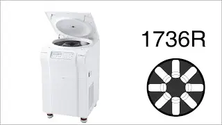 High speed, High capacity centrifuge 1736R