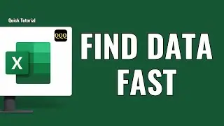 How to Search in Excel ?
