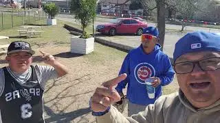 Another day at the baseball field...con el pj....