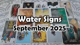 September 2025 Water Signs Tarot Reading | Cancer, Scorpio & Pisces