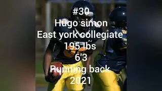 Hugo Simon - East York Football highlights 2019