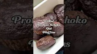 85 Kalorien Protein Schoko-Hafer-Muffins | Kalorienarmer High-Protein Snack