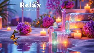 Relaxing Music + Water Sound for Meditation 🌿 Insomnia Relief, Calm Anxiety & Depression, Deep Slee