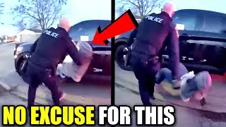 Cruel Cop Doesn't Think Twice About Abusing Suspect on Camera