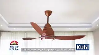 K&uuml;hl Stylish BLDC Fans with High Air Flow And Low Noise