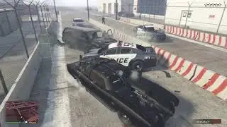 [Episode] 36 of grand theft auto 5 crazy trevor in a five star escape (Part 3/4)