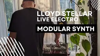 1 Hour Live Electro set with Modular Synthesizer | Kane FM 103.7FM Pastry Selects with Lloyd Stellar