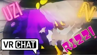 N RIZZES UP UZI AND UZI RIZZES UP N IN VRCHAT! | Funny Vrchat Video (MURDER DRONES)