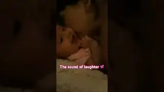 The sound of laughter 💞 I miss you mama! #love #babylaughs #parenthood
