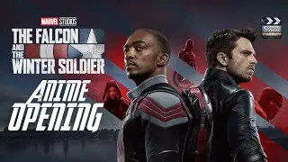 What if THE FALCON AND THE WINTER SOLDIER had an anime opening?