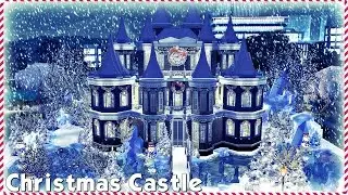 ❊ The Sims 4: Speed Build - Christmas Castle ❊
