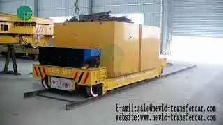 Self Propelled Trailers On Rails - Motorized Transfer Platform - 15 Ton