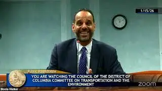 DC Committee on Transportation and the Environment Roundtable