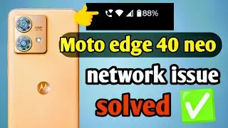 MOTO edge 40 neo after android 15 update network issue 🔥 केसे ठीक करे 👍✅