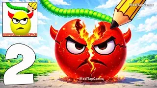 Draw To Smash &mdash; Draw & Smash Puzzle Levels Walkthrough Part 2 (iOS, Android)