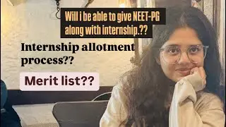 Navigating INTERNSHIP ALLOTMENT after passing FMGE | dr.kanishka