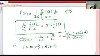 Complex Integration :  Application of the Cauchy's Integral Formulae Part Seven