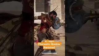 AC: Origins - Pharaoh's Shadow Banished! #shorts #gamimg #assasinscreed #fight