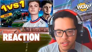 Реакция геймера на БЕЗУМНЫЙ поединок ZEN 1 на 1 против MAWKZY в рейтинговой игре Rocket League!!