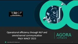 Agora Software WAICF 2023