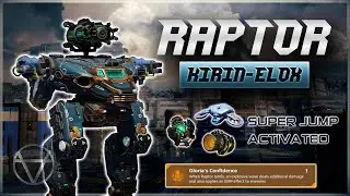 Kirin Elox RAPTOR w/ Super Jump & Showdown Drone &ndash; Mk3 Gameplay | War Robots