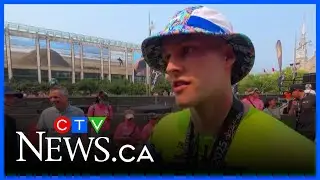 &lsquo;It&rsquo;s so surreal&rsquo;: First person to cross the finish line at the Ottawa Ironman