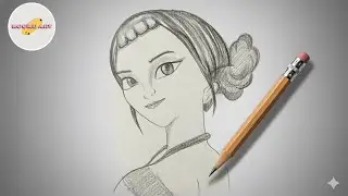 How to Draw Zoey fromK-Pop Demon Hunters | let&rsquo;s learn to draw cool ideas 