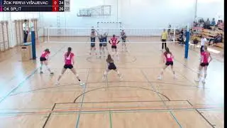 4.4.2025. PH MLAĐE KADETKINJE, GRUPA D, ŽOK FERIVI VIŠNJEVAC - OK SPLIT