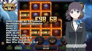 &spades; 2022 New Slot Overview &spades; The Vikings Go To Valhalla | 23,210x POTENTIAL - Yggdrasil Gaming