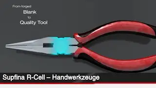 Supfina R-Cell &ndash; Automatisierte Bearbeitung von Handwerkzeugen