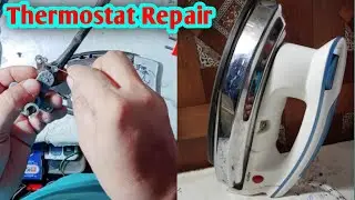 Wipro iron not Heating || how to repair Wipro iron Thermostat || press repair