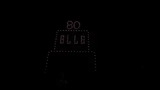 Painting the Sky in Pink: ELLE 80th Anniversary Drone Show
