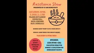 RESISTANCE STEW Lisa Ryan Gill