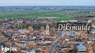 Diksmuide, Belgium by drone