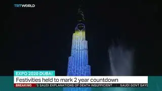 Spectacular light show marks countdown to 2020 Expo Dubai
