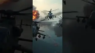 #HelicopterBattle  #MilitaryHelicopters  #AirCombat  #WarHelicopters  #AttackHelicopter