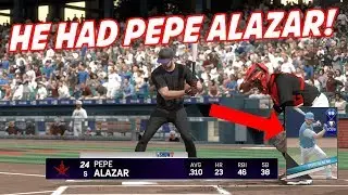 HE HAD PEPE ALAZAR! 99 BRYCE HARPER TOO! - MLB The Show 17 Diamond Dynasty Gameplay