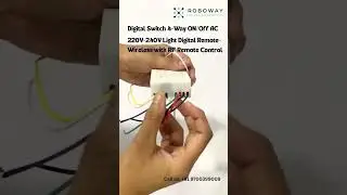 Introducing our Digital Switch 4-Way ON/Off AC 220V-240V Light Digital Remote