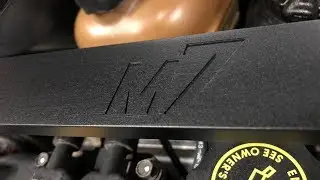 M7 strut brace install on R53 mini cooper