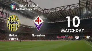 Hellas Verona Vs Fiorentina | Serie A | Full Match Gameplay 10th September 2017