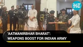 F-INSAS to Landing Craft Assault: Rajnath Singh hands over Made-In-India weapons to Army