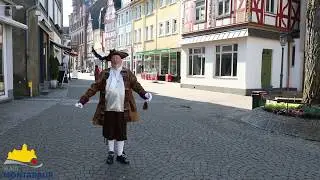 Paul Widner, Stadtf&uuml;hrer Montabaur - L&uuml;genbaron Paul von Monte Taboro  - DerTrichter