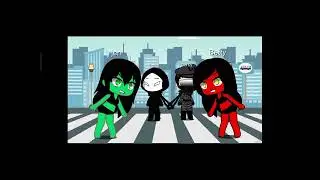 Jennifer and Betty transformation to she hulk and red she hulk,to stop loris fight mercy