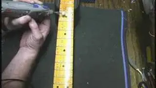 Relicing An Electric Guitar Neck (Session 2)