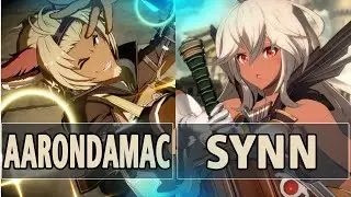 GBVSR:🔥Aarondamac (Lowain) Vs Synn (Zooey)🔥| High Level Gameplay.