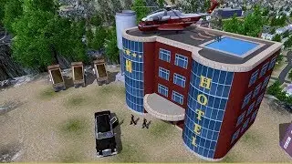 Presidential Limousine and Helicopter Transport - Android Game Gameplay