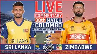 ICC T20 World Cup 2026 Live: Sri Lanka vs Zimbabwe Live | SL vs ZIM Live Scores & Commentary