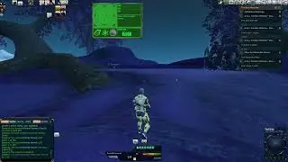 Mining run on Planet Cyrene, Entropia Universe using  Ziplex Z20 Seeker Unamped